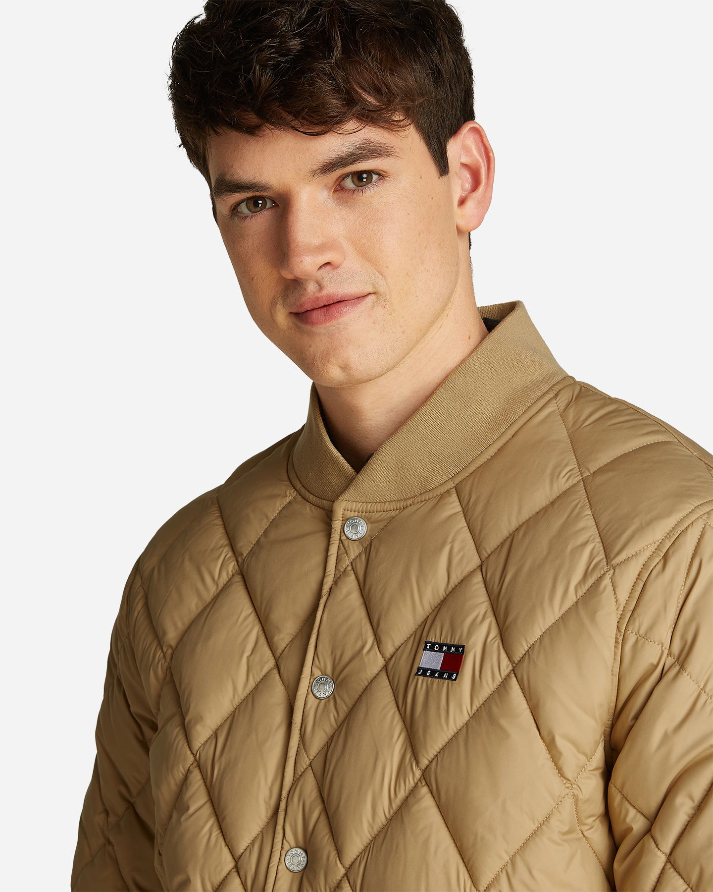 Giubbotto Tommy Hilfiger Quilted Beige M DM0DM20699-ACT