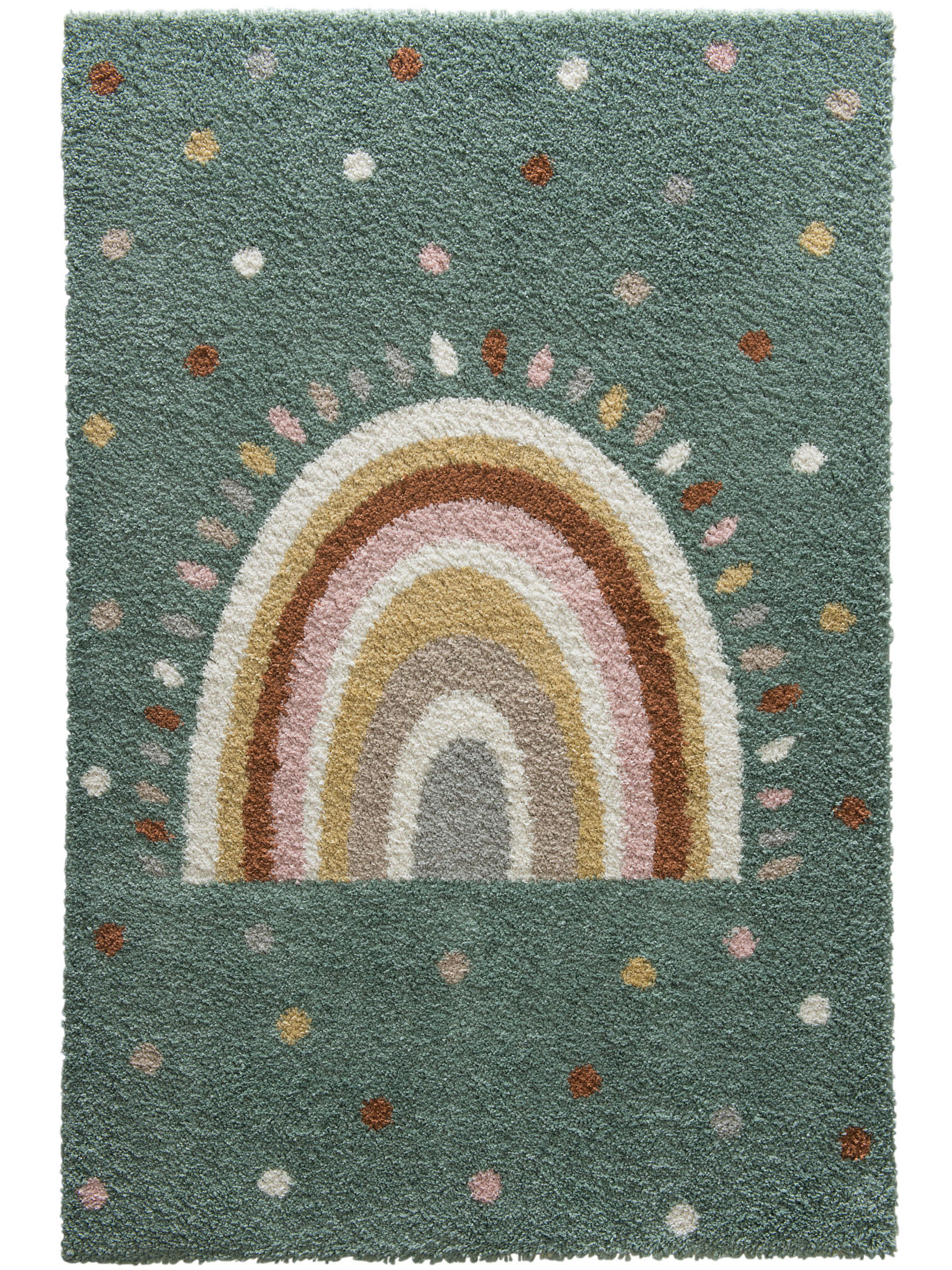 Colori Kinder-Teppich, Grün