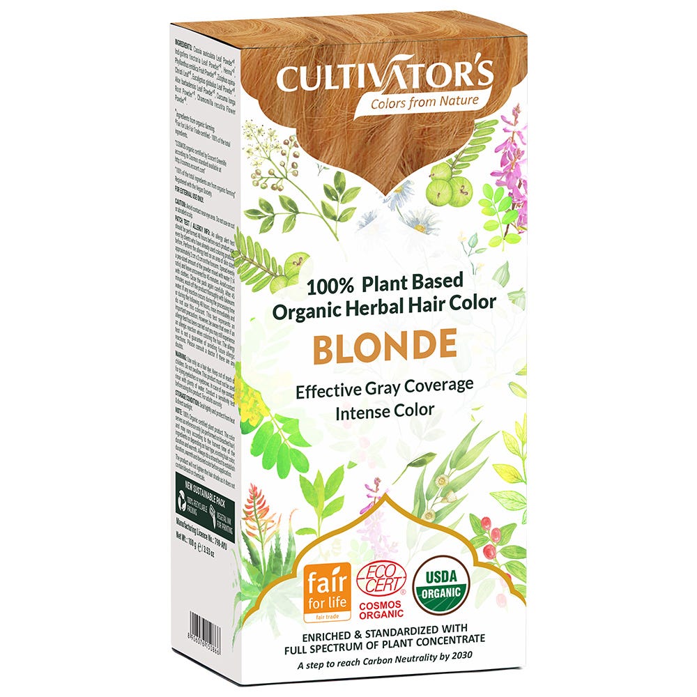 Cultivators Herbal Hair Color Blond 100 g