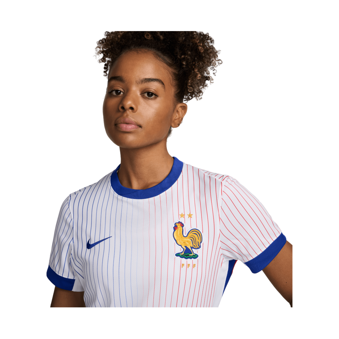 Nike Frankreich Trikot Away EM 2024 Damen Weiss F100