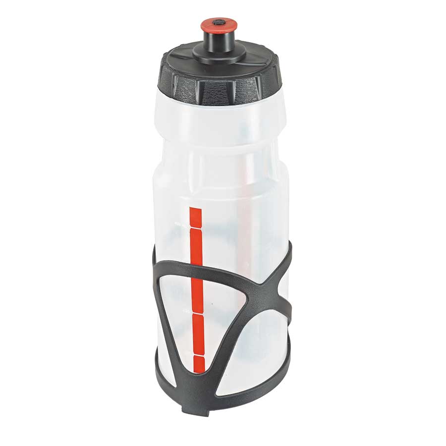Trekking-Trinkflasche mit Halter, 0,7 l Fassungsvermögen, farblich sortiert*, 1 Stück - ATU