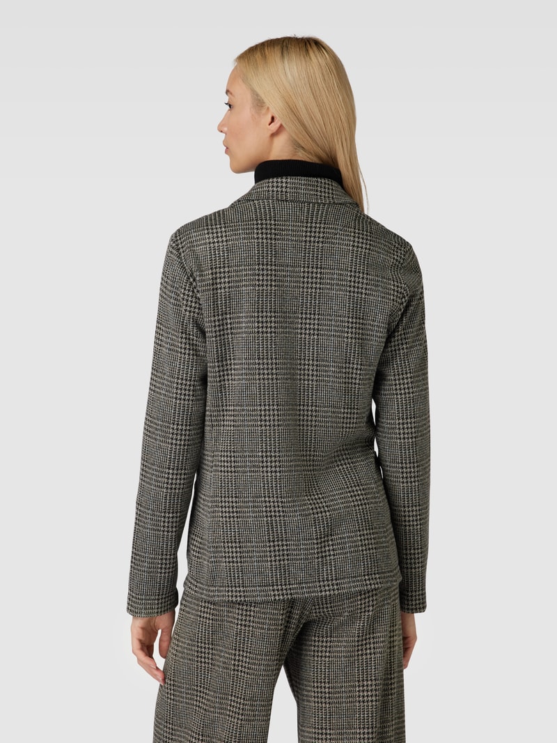 Blazer mit Webmuster Modell 'SPINETT' in mittelgrau