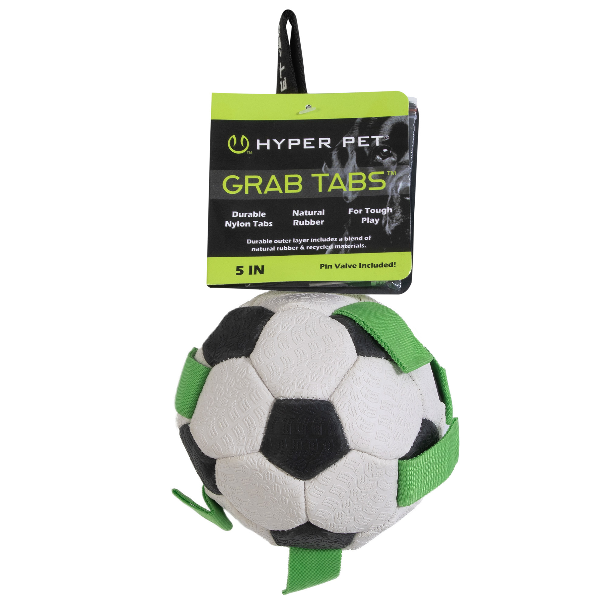Hyper Pet Hundebälle Hyper Pet Grab Tabs Fußball