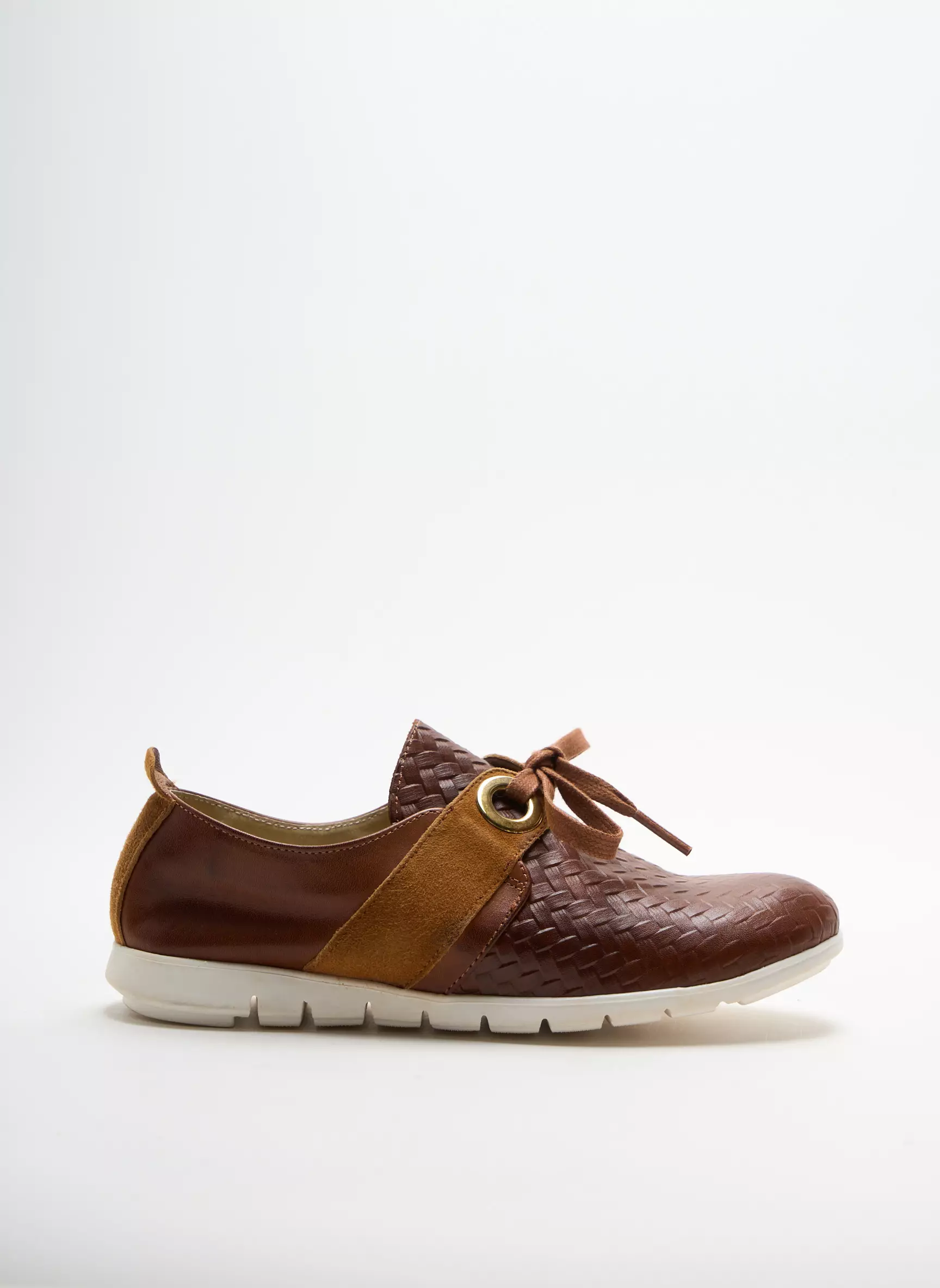 Folie S Baskets Femme couleur marron