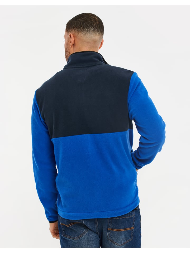 Threadbare Fleecejacke THBGlacier in Royal Blue / Navy günstig kaufen