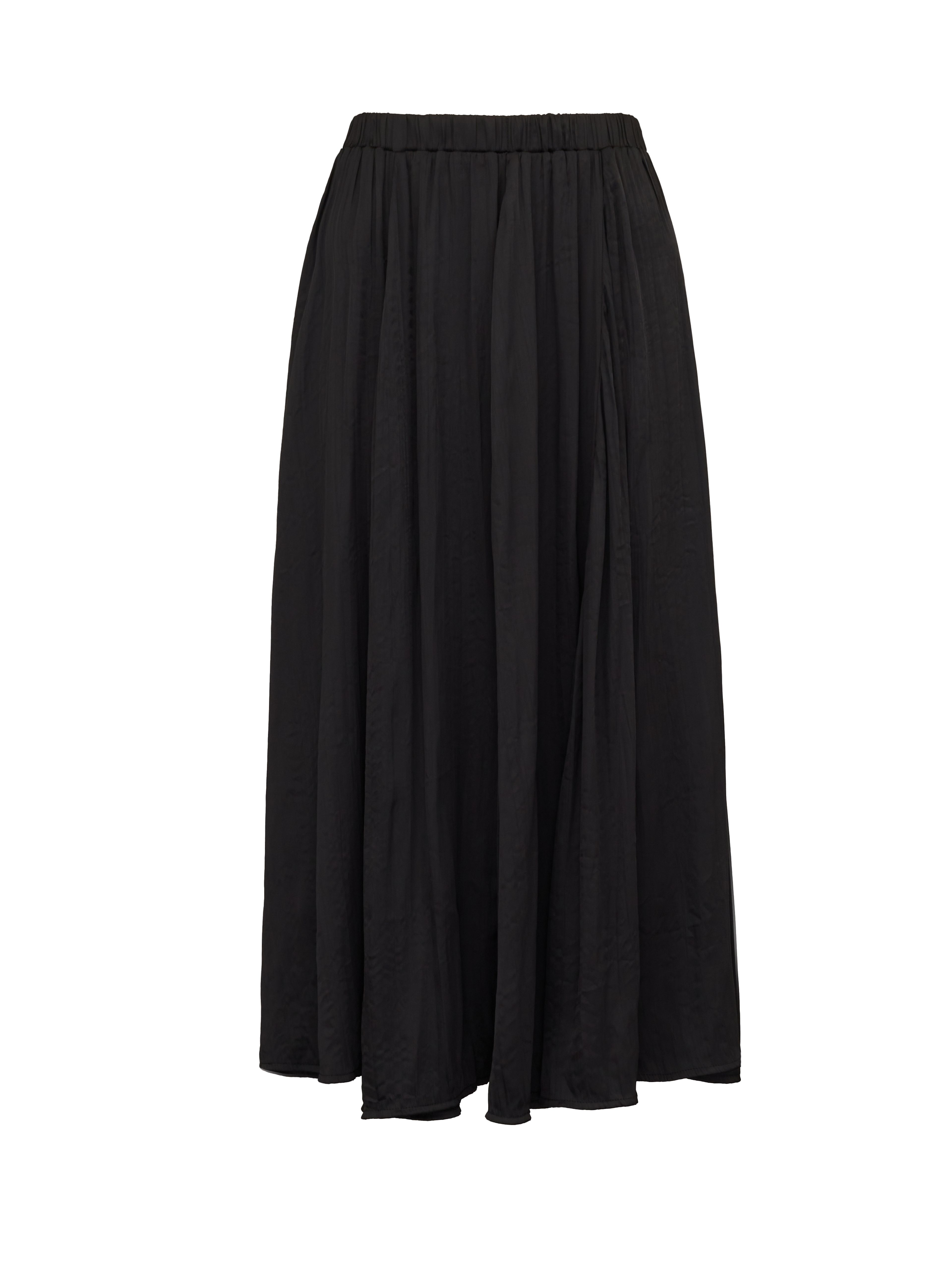 Schwarzer Damen-Midirock ORSAY