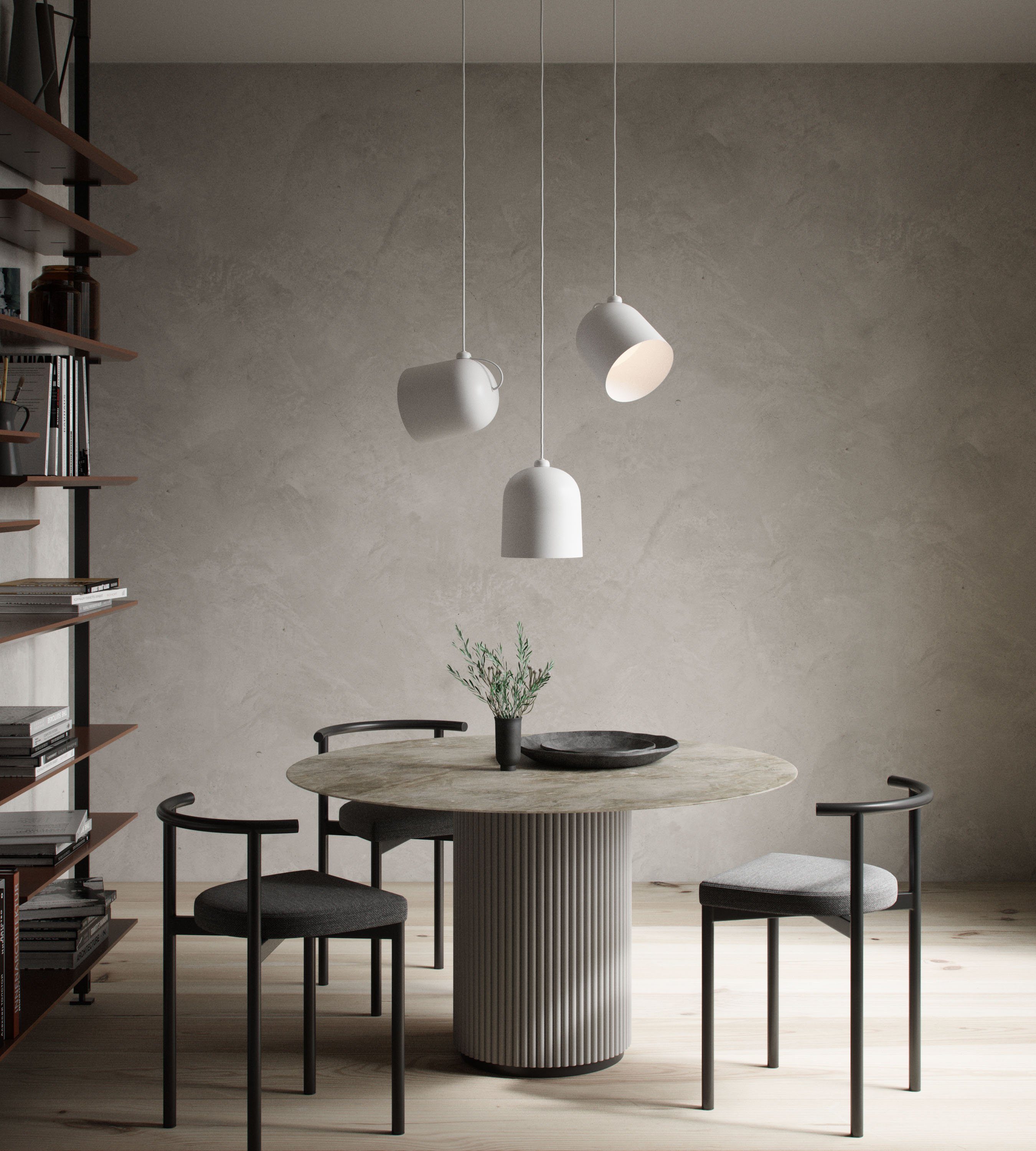 design for the people Pendelleuchte ANGLE, ohne Leuchtmittel, Designer Leuchte