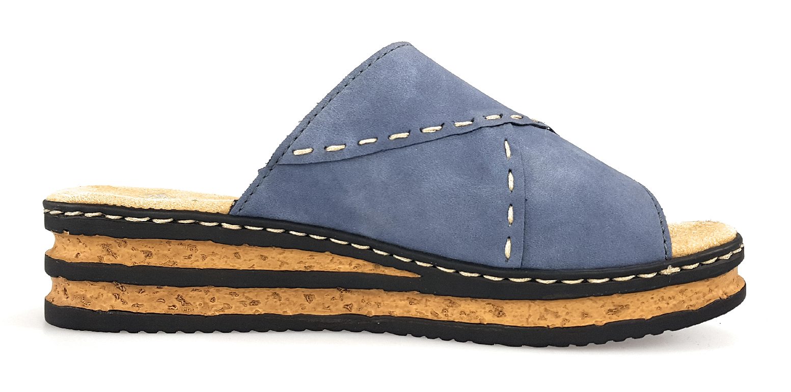 Rieker Nabukino 62987-10 Blau 10 light blue