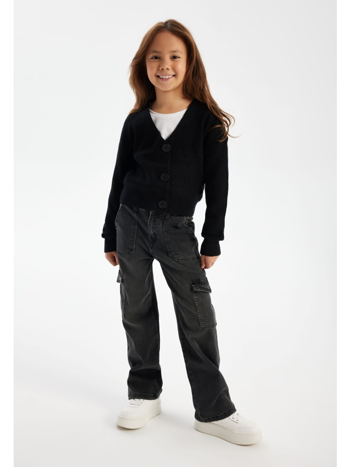 Minoti Cardigan 12CARDIGAN 6 in schwarz günstig kaufen