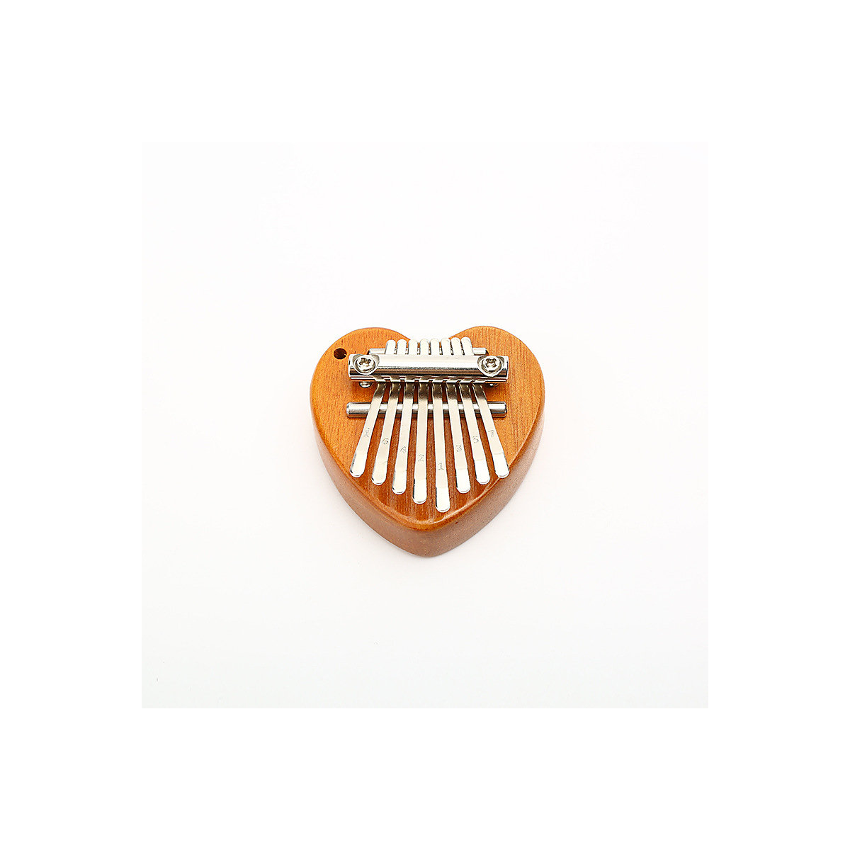 Mini Daumenklavier Kalimba Musikinstrument 8-stimmiges Mini-Daumenklavier