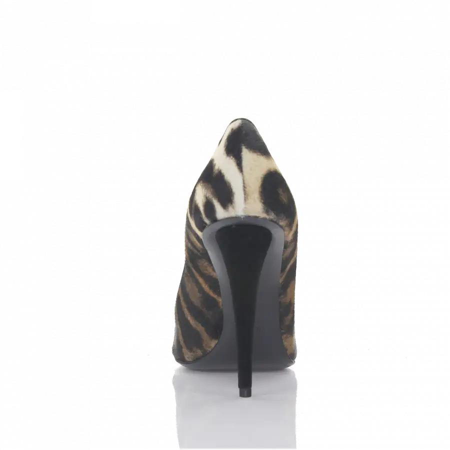 Giuseppe Zanotti - Pumps Kalbsleder Pony Leo Print leopard - bunt