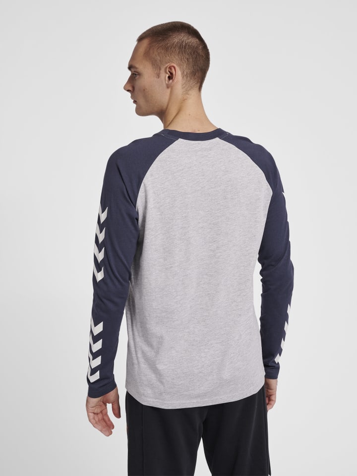 Hummel Hummel T-Shirt Raglanärmel Hmllegacy Erwachsene in GREY MELANGE günstig kaufen S