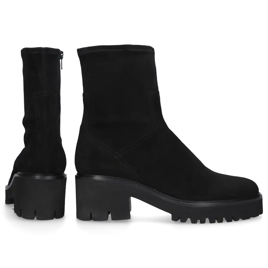 Truman's - Stiefeletten 7644 Nubukleder - schwarz