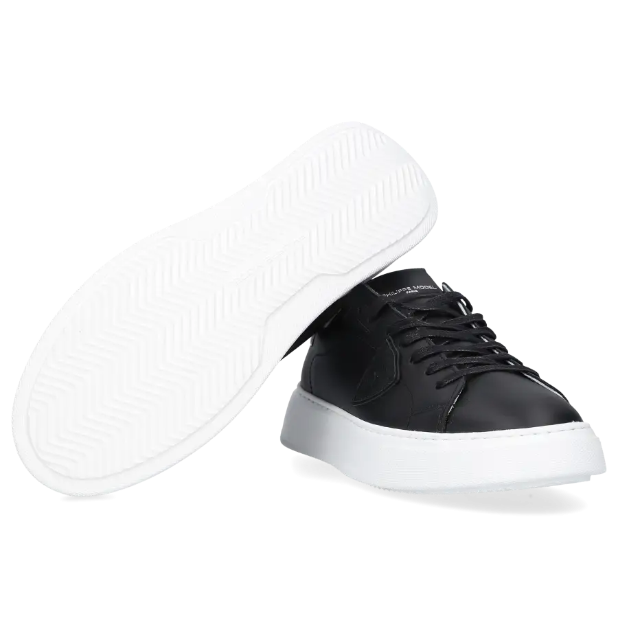 Philippe Model - Sneaker low BTLU V002 Kalbsleder - schwarz