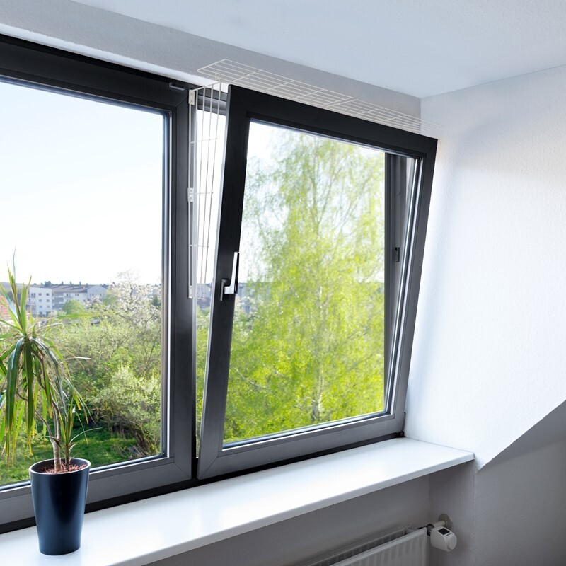 AniOne Kippfensterschutz AniOne Fensterschutzgitter Oberes Element