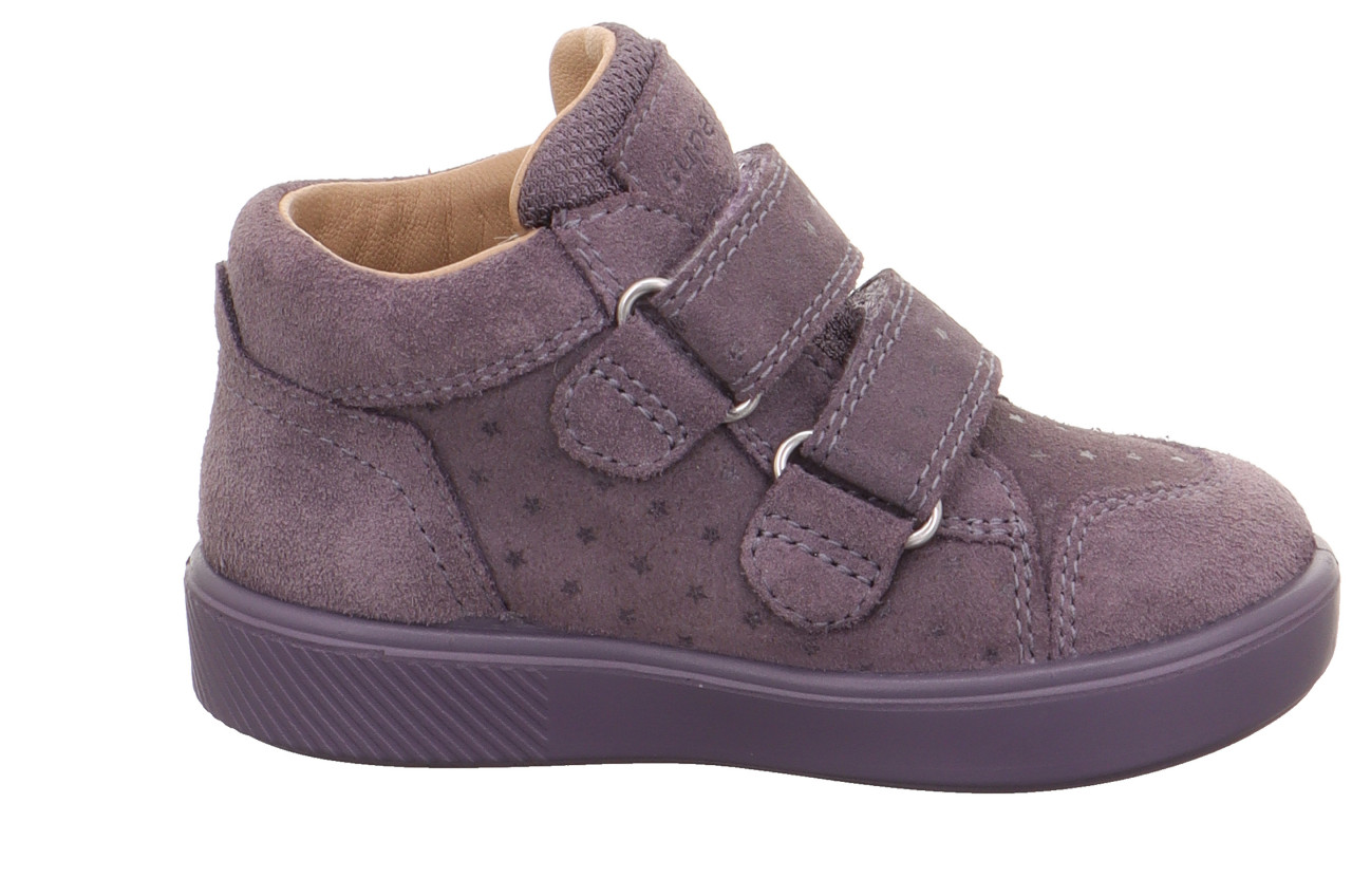 SUPIES - LilaSneaker low mit Klettverschluss