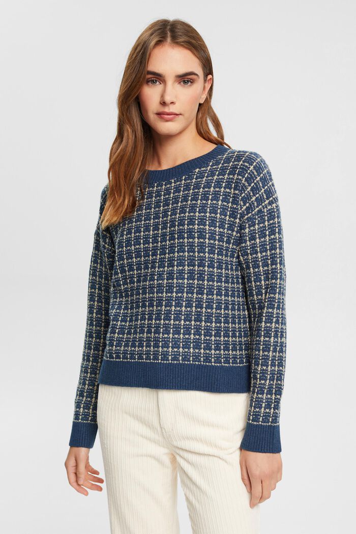 Pullover mit Karomuster