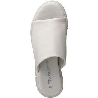 Tamaris Pantolette in weiß