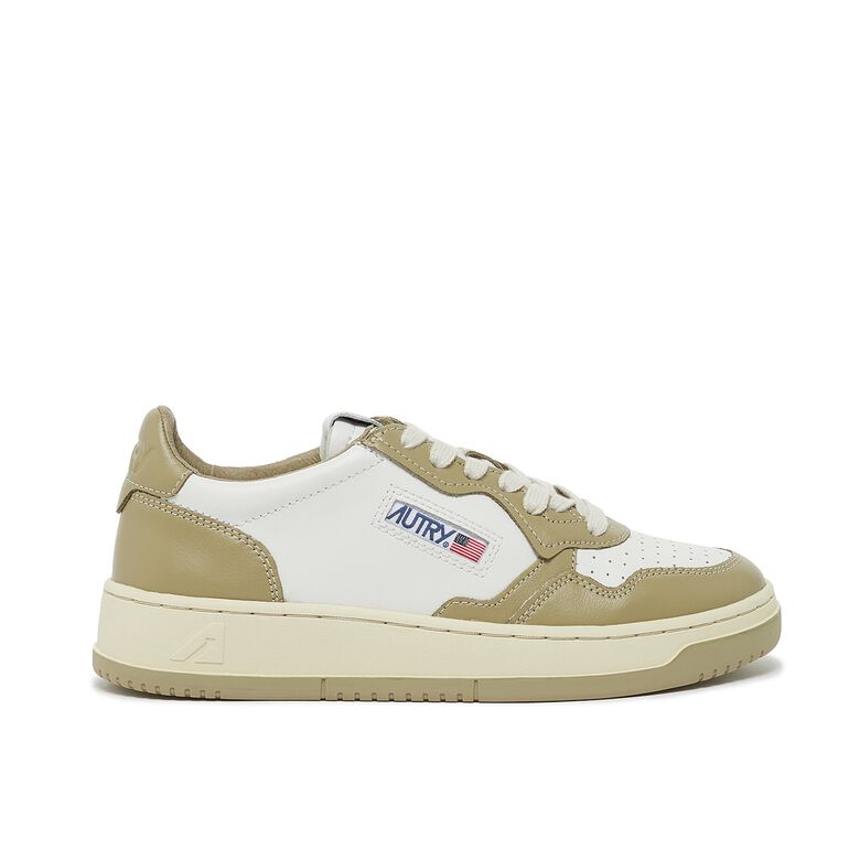 Autry Wmns Medalist Low leat/leat wht/mud