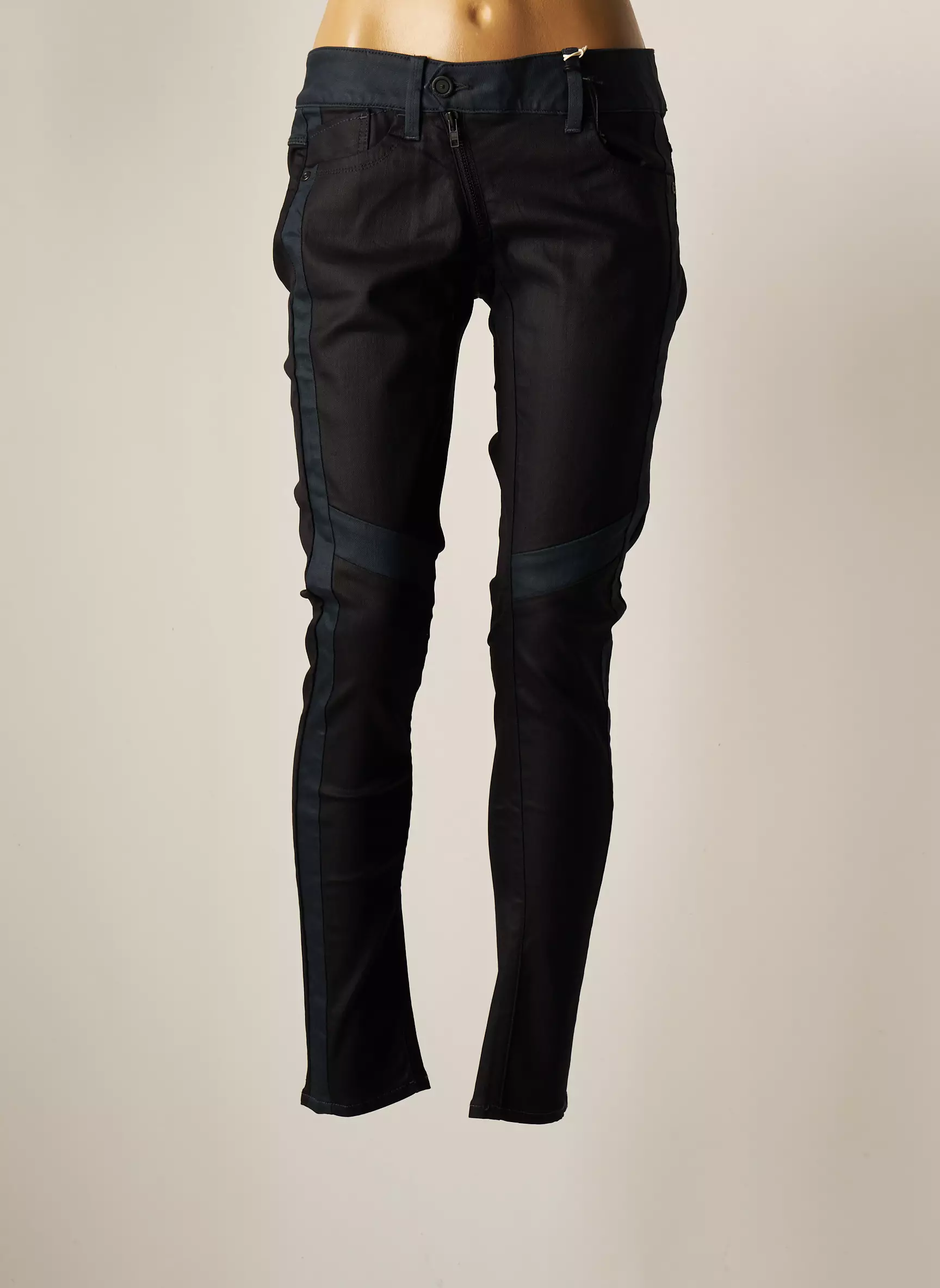 G Star Pantalons Slim Femme couleur bleu