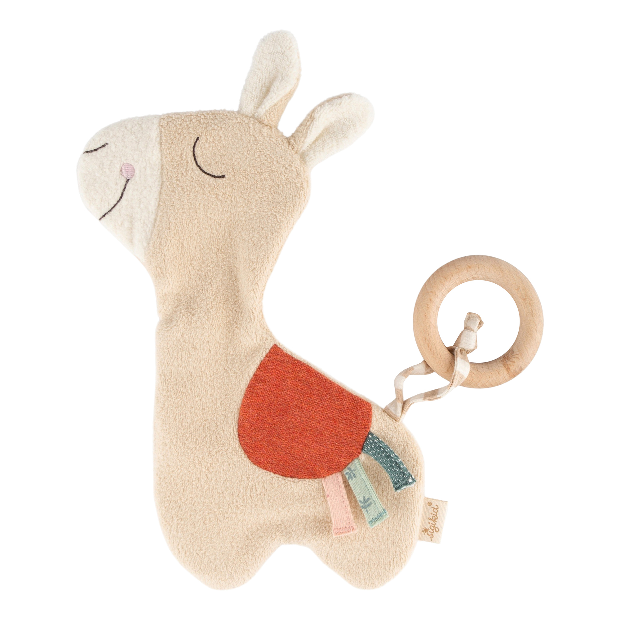 Baby Knistertuch Lama