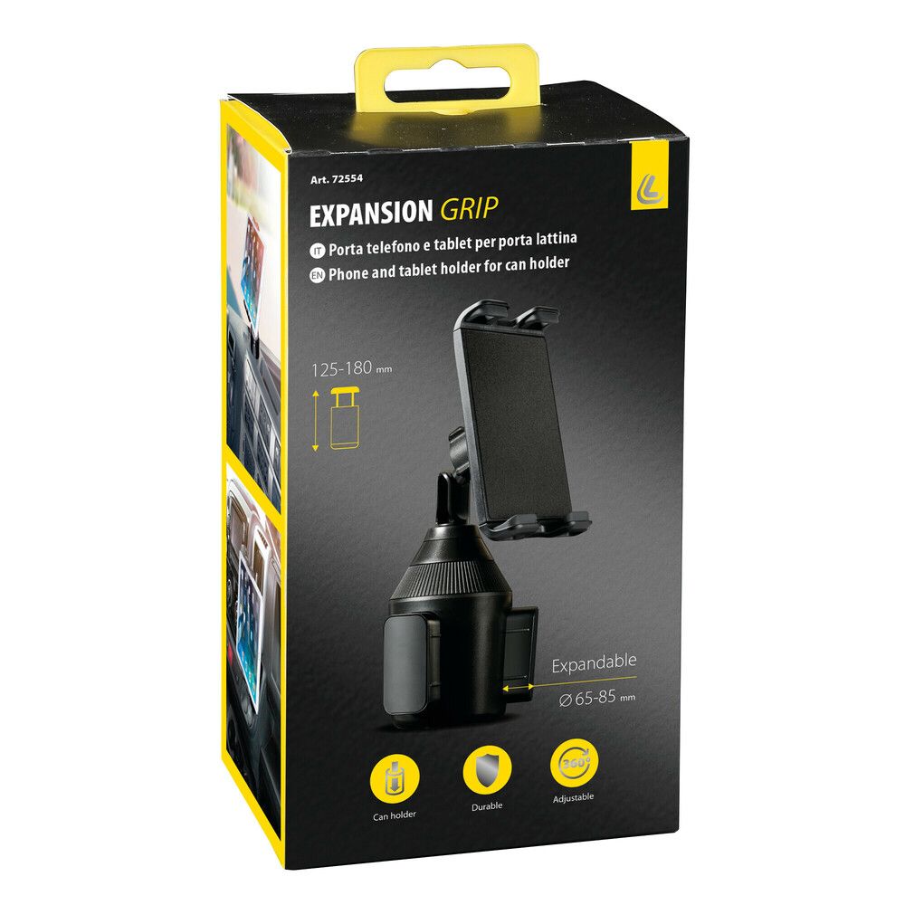 Lampe Universal-Handyhalter für Trinkbecher mit Klemme