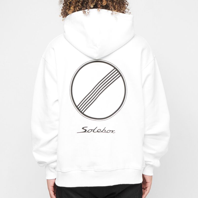 solebox Hoodie Geschwindigkeitsbegrenzung (Autobahn Collection) white