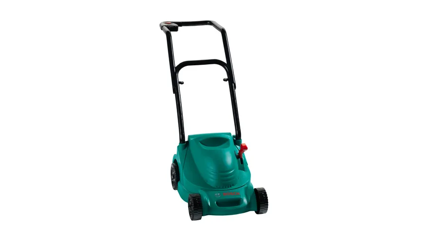 Theo Klein 2702 Bosch Rotak Rasenmäher | Mit Knattergeräusch beim Fahren | Maße: 66 cm x 25 cm x 49 cm | Spielzeug für Kinder ab 18 Monaten