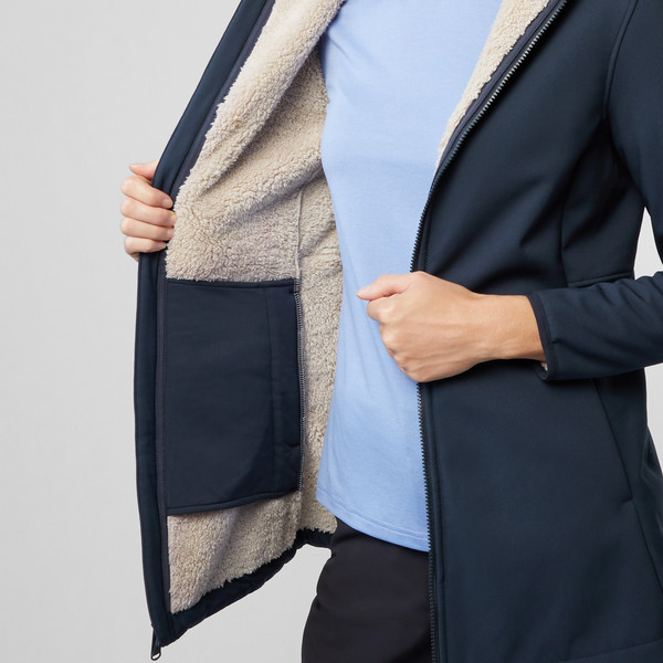 WINDLAND COAT W Damen - Softshelljacke