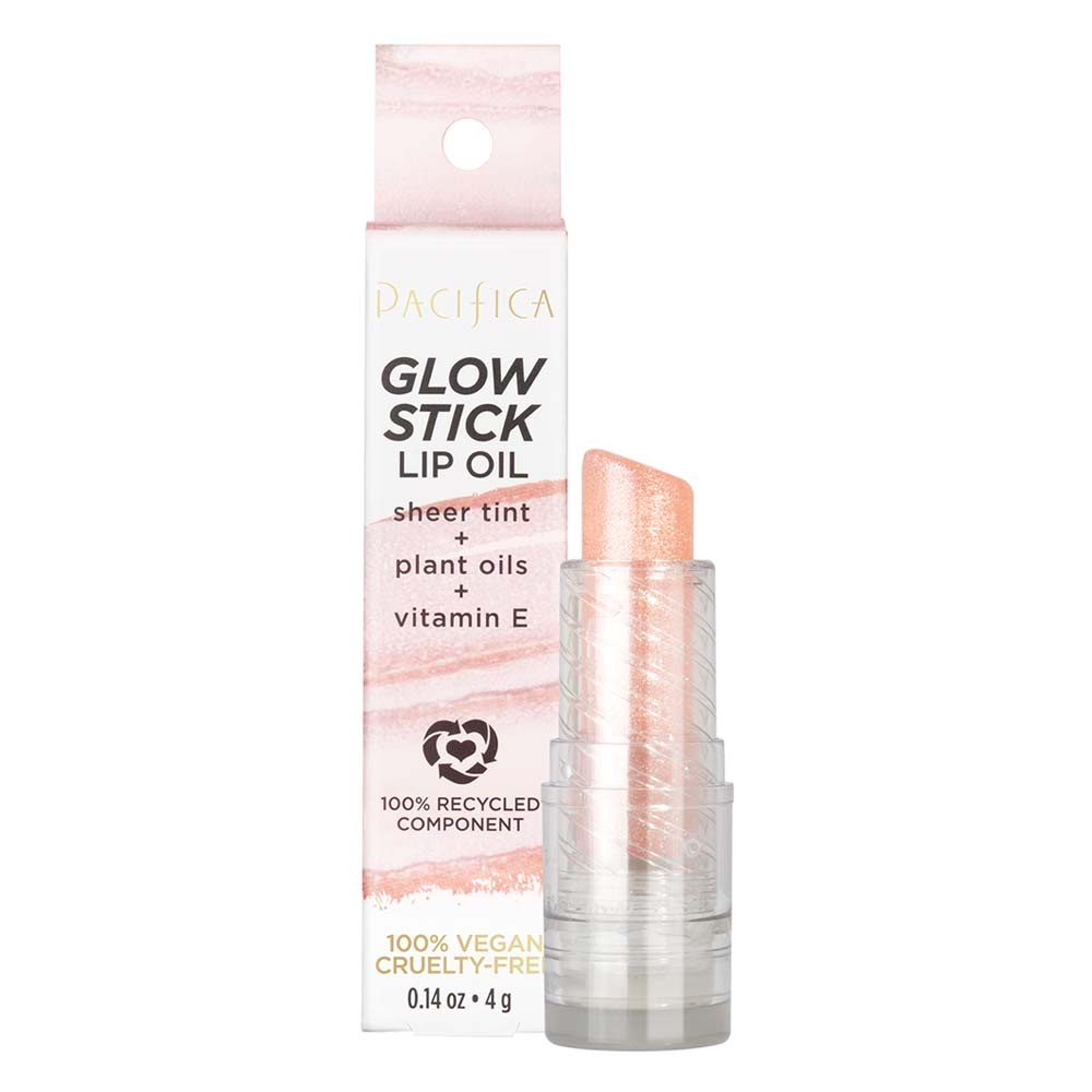 pacifica beauty Huile pour les lèvres Glow Stick Pink Sheer Maquillage