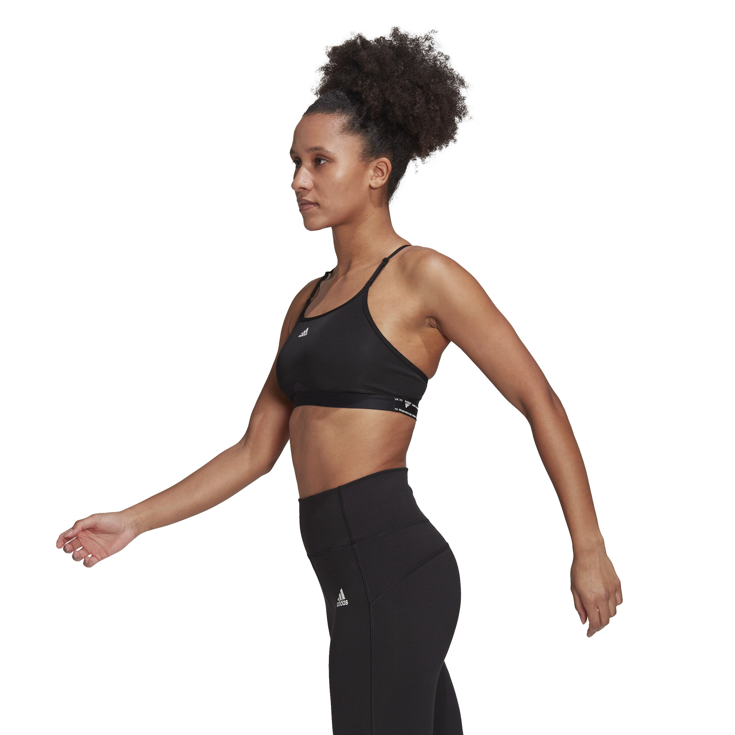Aeroreact LS Sport-BH Damen - Schwarz