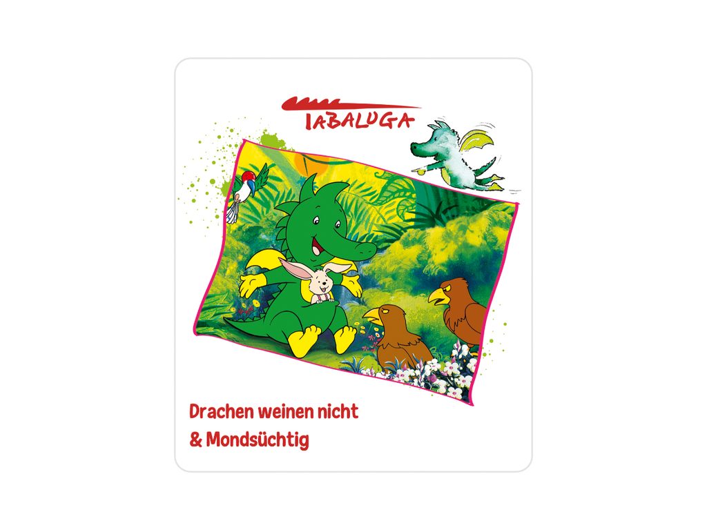 tonies Hörspielfigur Tonies-Tabaluga-Drachen weinen nicht, (1-St), Magnethaftend, handbemalt, integrierter NFC-Chip