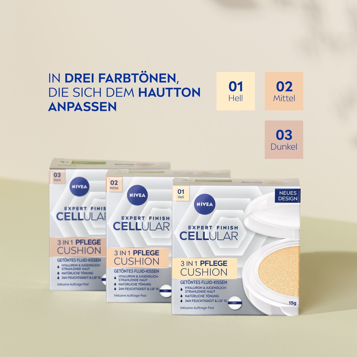 Hyaluron Cellular Expert Finish 3in1 Pflege Cushion