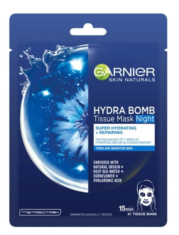 Garnier Skin Naturals Moisture Bomb Night Sheet Mask