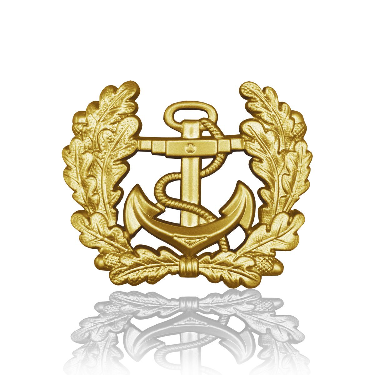 BW Mützenkranz Metall Marine
