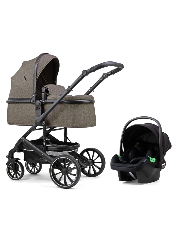 PIXINI Kalani Kinderwagen 3in1 Set dunkelbraun günstig kaufen onesize
