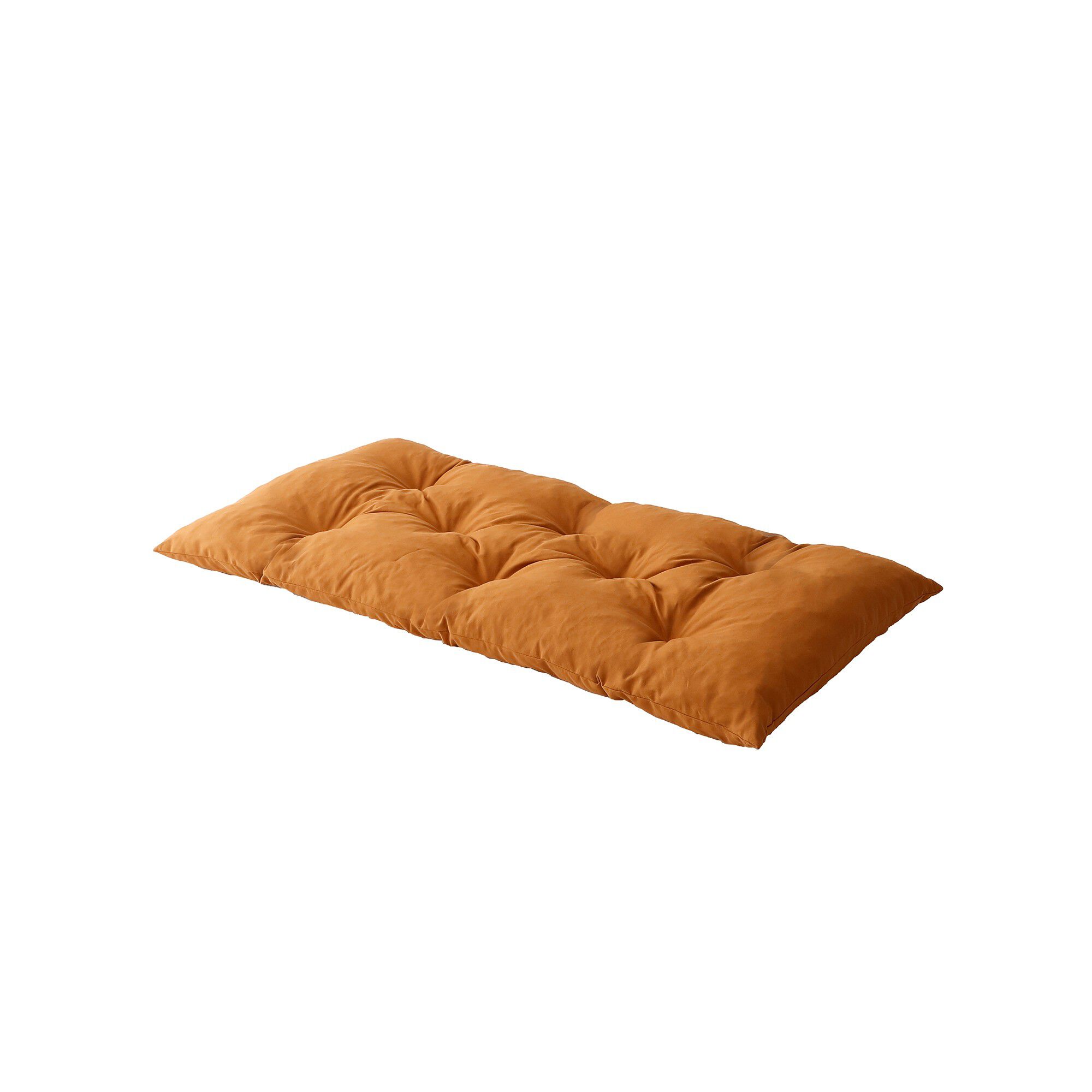Long coussin de sol uni