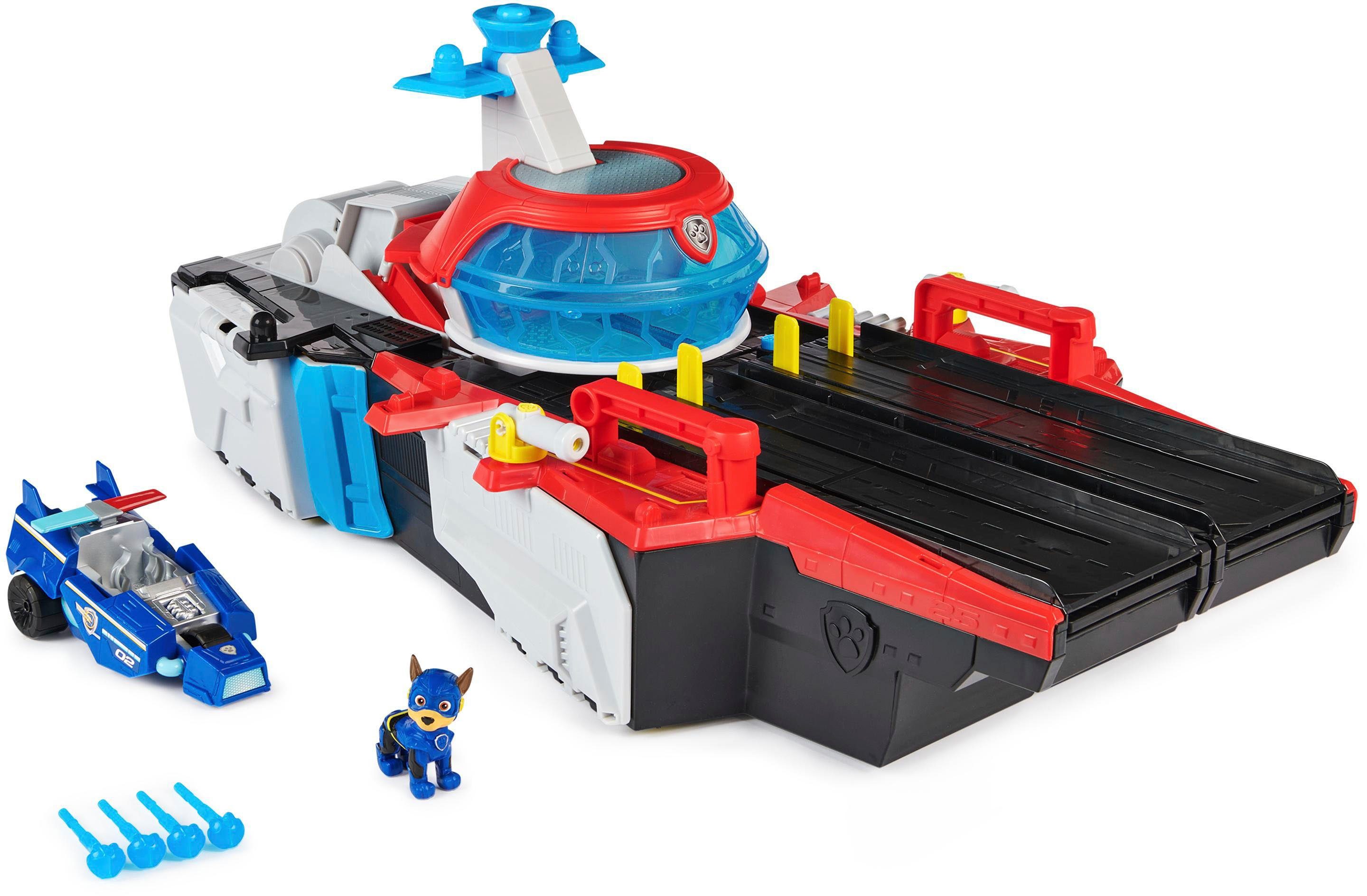 Spin Master Spielwelt PAW Patrol, Der Mighty Kinofilm: Marine Hauptquartier Spielset