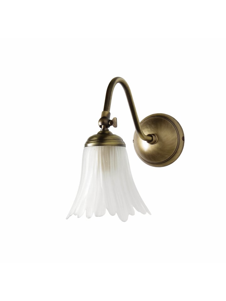 Licht-Erlebnisse Wandlampe in Silber satiniert günstig kaufen onesize