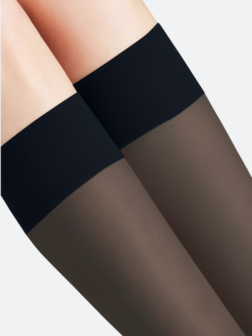 Pure Matt 50 DEN Damenkniestrümpfe-91541090008 Falke