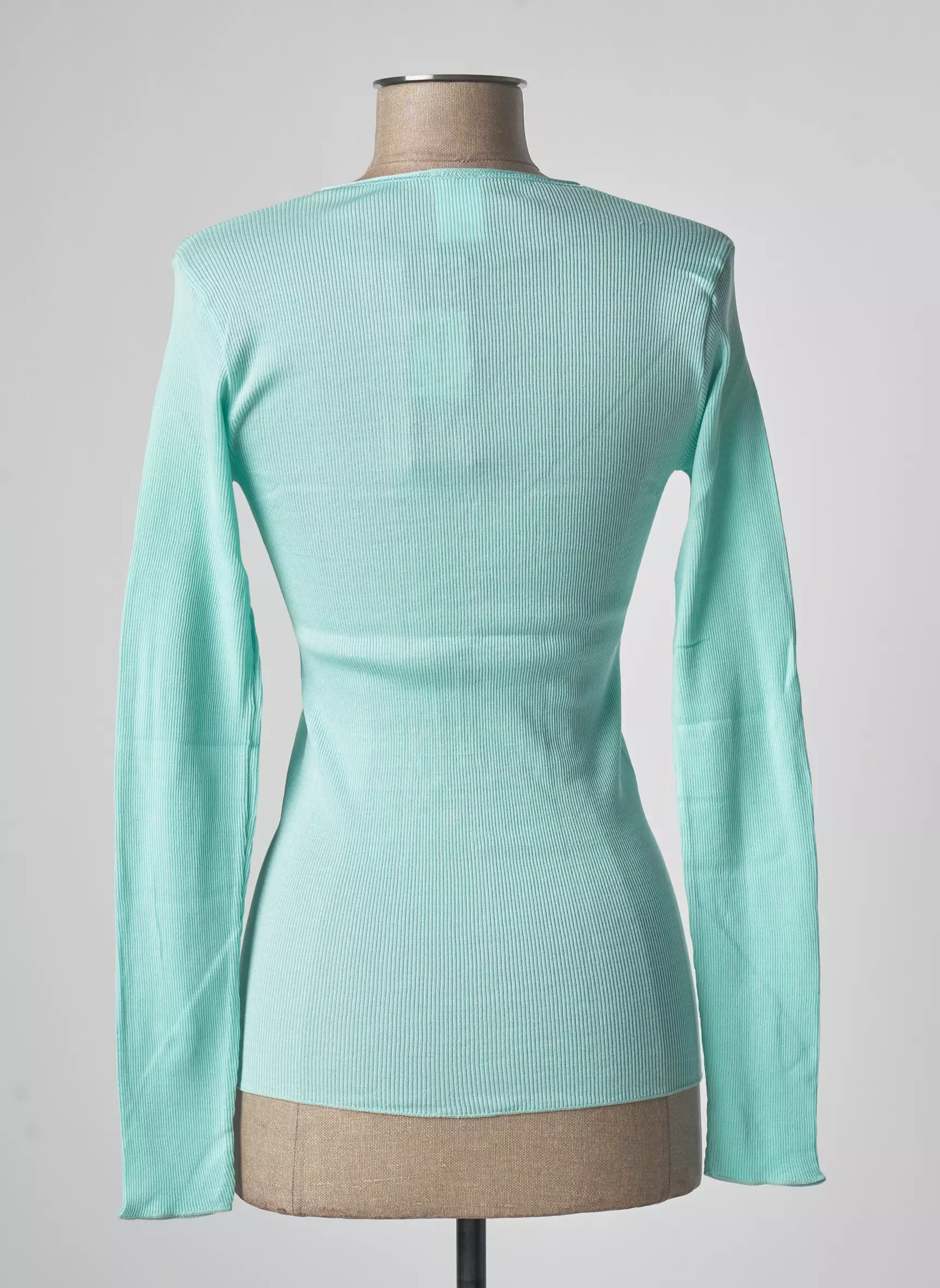 Stefan Green Cardigans Femme couleur bleu