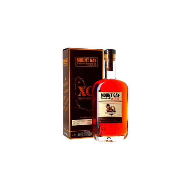 Rhum traditionnel Mount Gay Rhum Vieux, X.O, Triple Cask Blend 43°