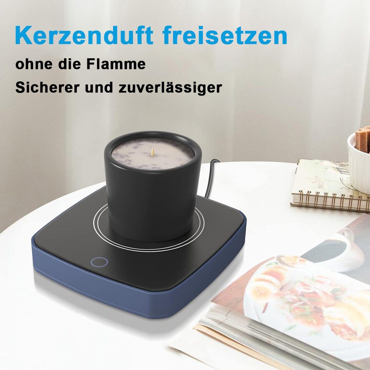 Yoyaxi Tassenwärmer Intelligenter Kaffeetassenwärmer - Getränke warmhalten