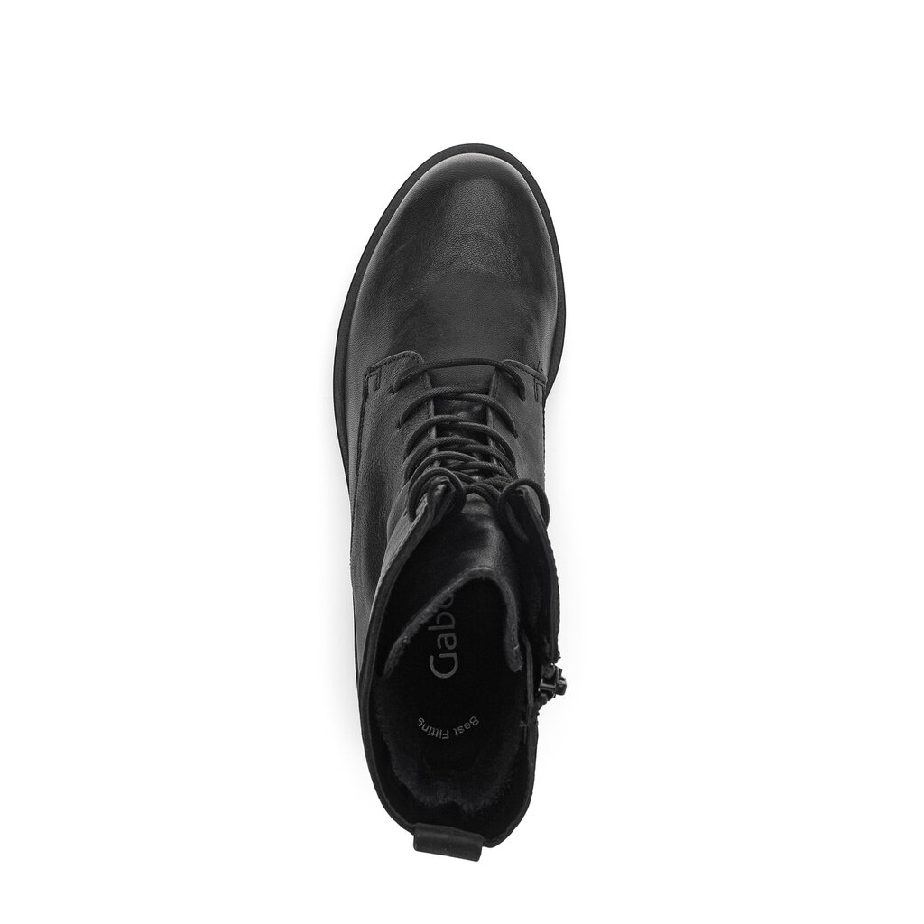 Gabor fashion Schnürstiefelette schwarz