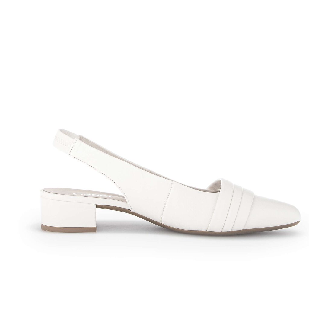 Gabor fashion Slingpumps weiß