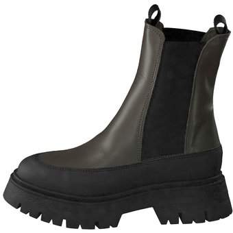 Tamaris Chelsea Boots in grün