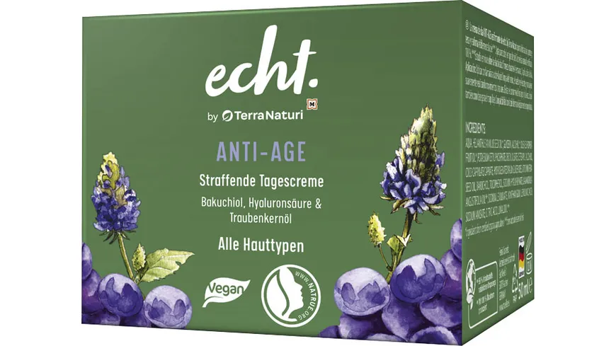 echt. by Terra Naturi ANTI-AGE straffende Tagescreme 50 ml