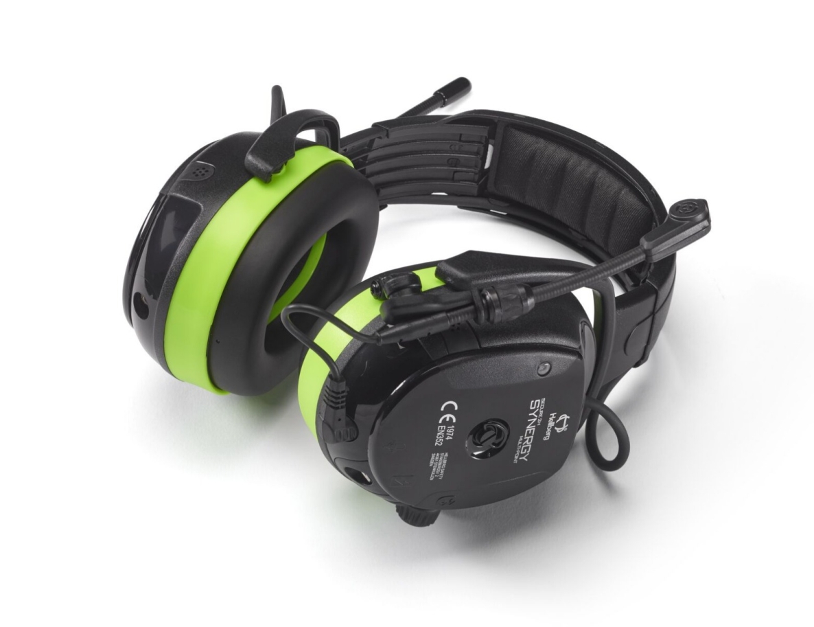 Hellberg 49012-001 SYNERGY MULTI-POINT Nauszniki z pałąkiem na głowę SNR 30 dB z radiem BT/MP/AM/FM + LD