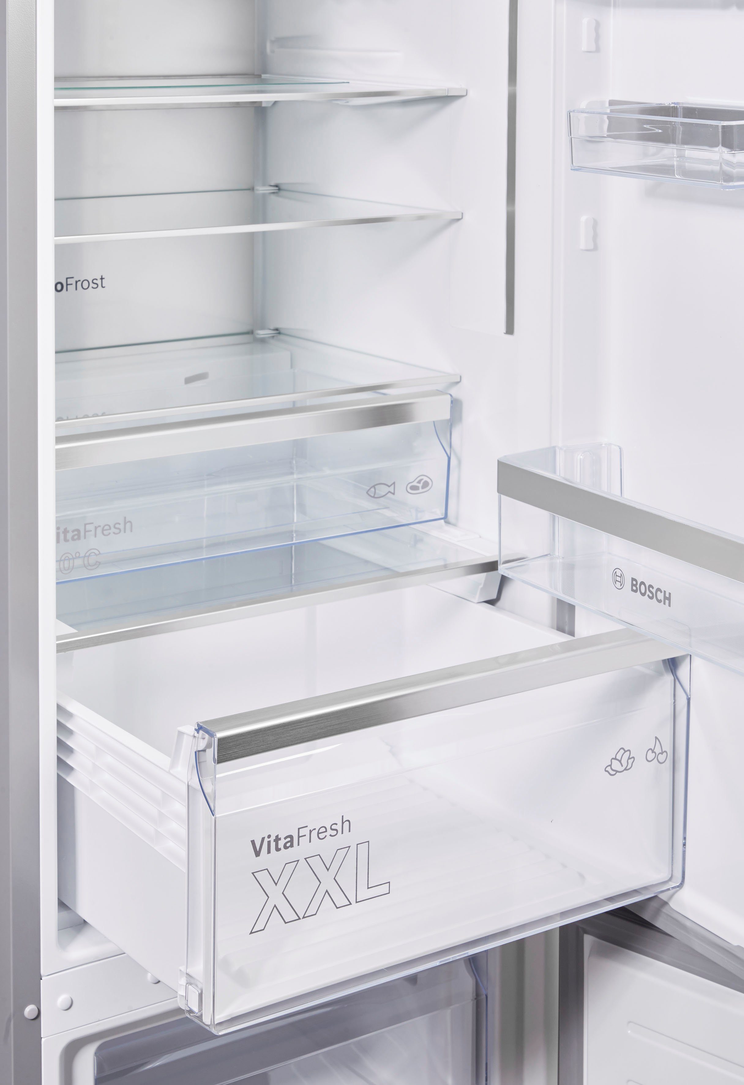 BOSCH Kühl-/Gefrierkombination KGN39AIBT, 203 cm hoch, 60 cm breit