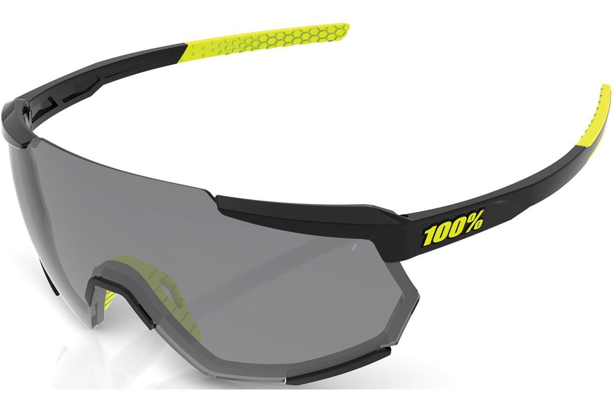 100 Percent Racetrap Gloss Black / Smoke Lens